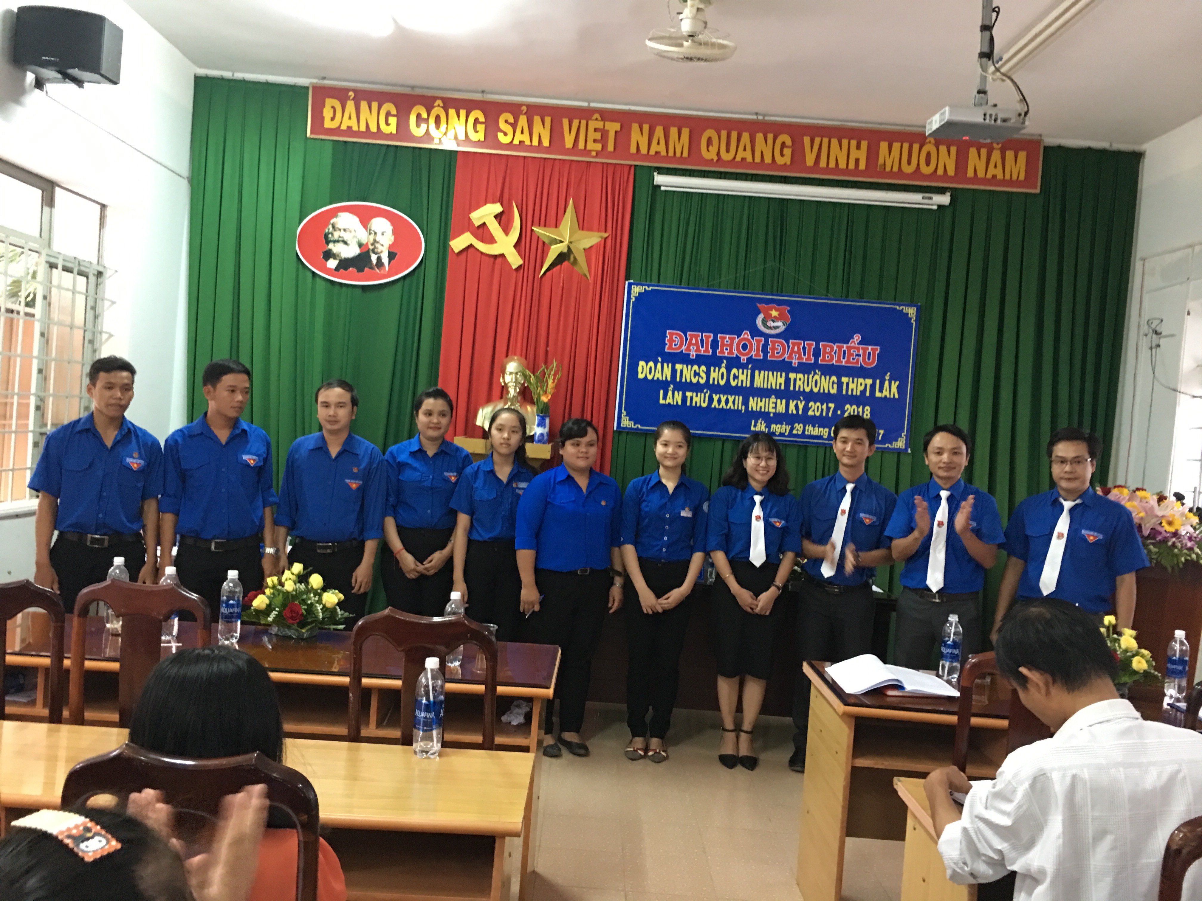 Đại hội đại biểu Đoàn TNCS Hồ Chí Minh trường THPT Lắk Lần thứ XXXII, nhiệm kì 2017 - 2018